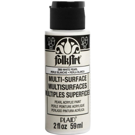FolkArt Multi-Surface Pearl White