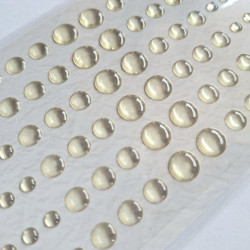Nellie's Choice Enamel Dots Transparent