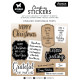 StudioLight X-Mas Sentiments A6 Sticker Paper Pad