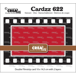 Crealies Cardzz Dies No. 622 Double Card Filmstrip