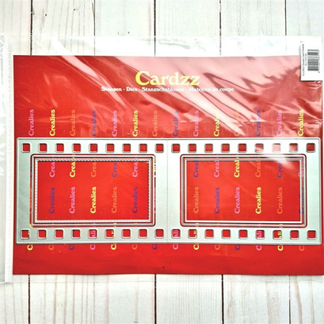 Crealies Cardzz Dies No. 622 Double Card Filmstrip