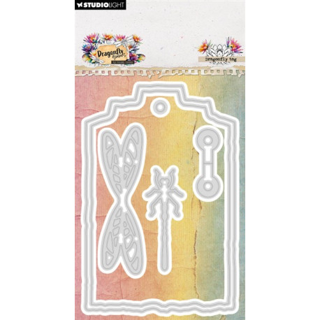 StudioLight Dragonfly Dreams Cutting Die Dragonfly Tag