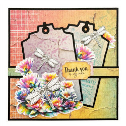 StudioLight Dragonfly Dreams Cutting Die Dragonfly Tag