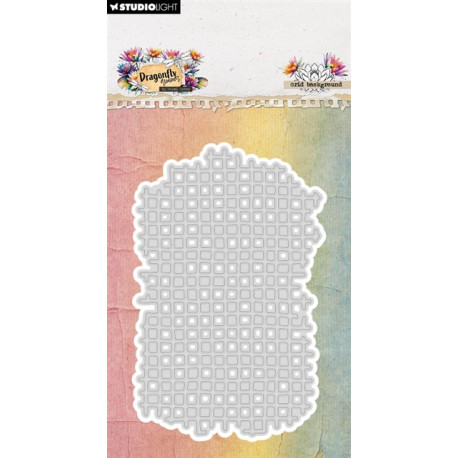 StudioLight Dragonfly Dreams Cutting Die Grid Background