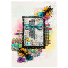 StudioLight Dragonfly Dreams Cutting Die Note Card Shape
