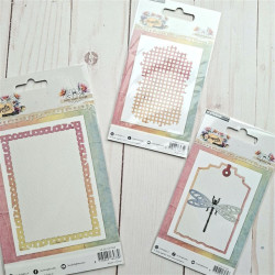 StudioLight Dragonfly Dreams Cutting Die Note Card Shape