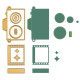 Vaessen Creative Cutting & Embossing Die Macchina Fotografica Vintage