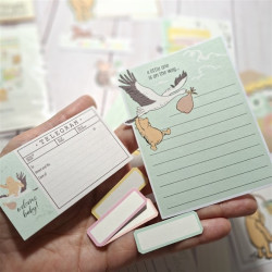 Simple Stories Say Cheese Classic Pooh Baby Journal Bits & Pieces 40pz