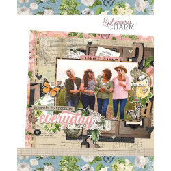 Simple Stories Simple Vintage Junk Drawer Collection Kit 30x30cm