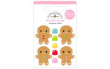Doodlebug Design Oh What Fun Jolly Gingers Doodle-Pops