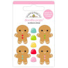 Doodlebug Design Oh What Fun Jolly Gingers Doodle-Pops