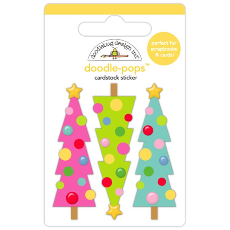 Doodlebug Design Oh What Fun Merry & Bright Doodle-Pops