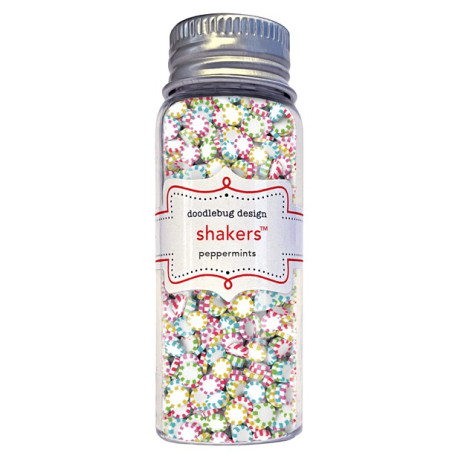 Doodlebug Design Oh What Fun Peppermints Shakers