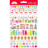 Doodlebug Design Oh What Fun Puffy Icons Stickers