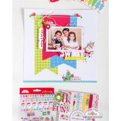 Doodlebug Design Oh What Fun Odds & Ends 203 pezzi