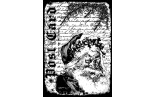 Stamper Anonymous Santa Letter Tim Holtz Components Cling Mount Collage Stamp