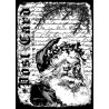 Stamper Anonymous Santa Letter Tim Holtz Components Cling Mount Collage Stamp