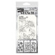 Stamper Anonymous Tim Holtz Layering Mini Stencil Set 19