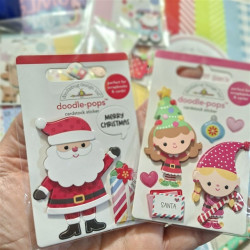 Doodlebug Design Oh What Fun Hello Santa Doodle-Pops