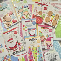 Doodlebug Design Oh What Fun Merry & Bright Doodle-Pops