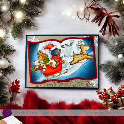 Purple Onion Designs Chilliezgraphy by Pei - Tofu & Friends Happy Sleigh