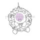 Purple Onion Designs Chilliezgraphy by Pei - Reindeer Wreath