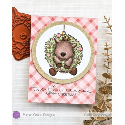 Purple Onion Designs Chilliezgraphy by Pei - Reindeer Wreath