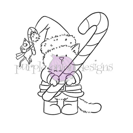 Purple Onion Designs Chilliezgraphy by Pei - Tofu Candy Cane Wishes