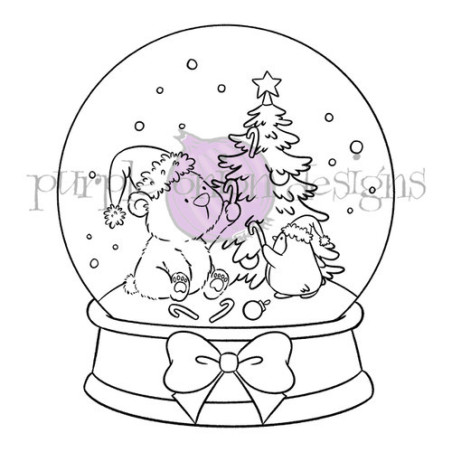 Purple Onion Designs Chilliezgraphy by Pei - Very Merry Snowglobe