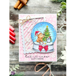 Purple Onion Designs Chilliezgraphy by Pei - Very Merry Snowglobe
