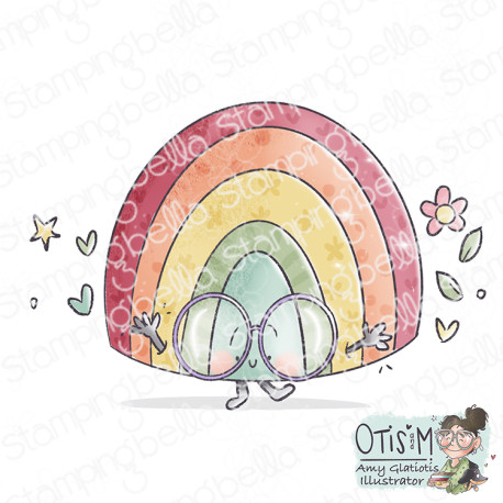 Stamping Bella SPEC-TACULAR RAINBOW Stamp