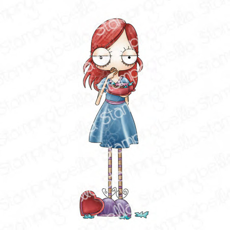 Stamping Bella ODDBALL WITH A BOX OF CHOCOLATES Stamp