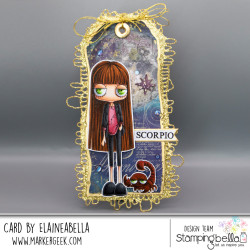 Stamping Bella ODDBALL ZODIAC SCORPIO Stamp