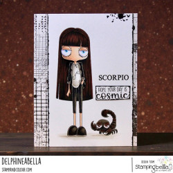 Stamping Bella ODDBALL ZODIAC SCORPIO Stamp