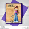 Stamping Bella ODDBALL ZODIAC SAGITTARIUS Stamp