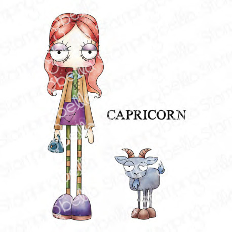 Stamping Bella ODDBALL ZODIAC CAPRICORN Stamp