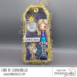 Stamping Bella ODDBALL ZODIAC CAPRICORN Stamp