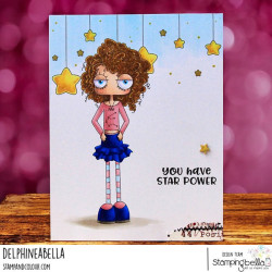 Stamping Bella ODDBALL ZODIAC AQUARIUS Stamp