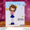Stamping Bella ODDBALL ZODIAC AQUARIUS Stamp