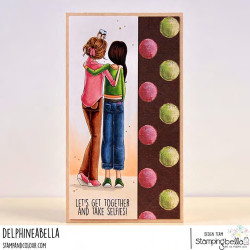 Stamping Bella UPTOWN GIRLS SASHA & IVY Stamp