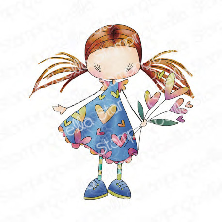 Stamping Bella WHIMSABELLA TRIXIE BLOOMHEART Stamp