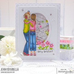 Stamping Bella MOUNTAIN VIEW BACKDROP Stamp