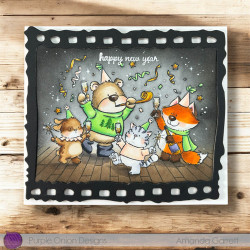 Purple Onion Designs Chilliezgraphy by Pei - Tofu & Friends New Years Toast