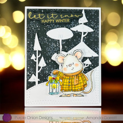 Purple Onion Designs Chilliezgraphy by Pei - Let it Glow (mouse with lantern)