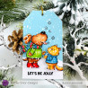 Purple Onion Designs Chilliezgraphy by Pei - Flappy & Tofu Snowflake Fun