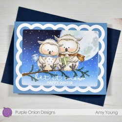 Purple Onion Designs Chilliezgraphy by Pei - Owlsome Christmas