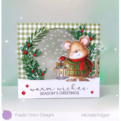 Purple Onion Designs Chilliezgraphy by Pei - Let it Glow (mouse with lantern)