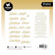 Studio Light Sentiments TRENDY GOLD Christmas Paper Elements CON FOIL