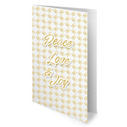 Studio Light Sentiments TRENDY GOLD Christmas Paper Elements CON FOIL