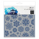 Simon Hurley Create Stencils Dazzling Snowflakes 15x15cm